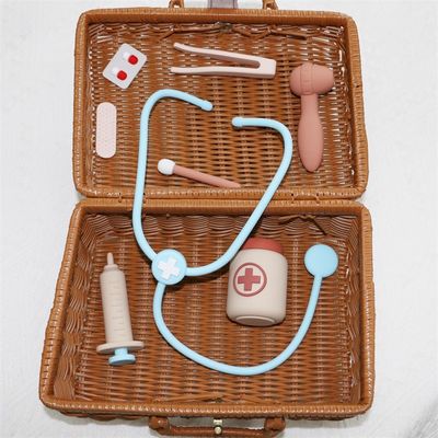 Prodotto ODM giocattoli per neonati in silicone con funzionalità di gioco di ruolo per dottori
