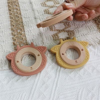 Calmare le gengive dolenti Silicone Bambino dentifricio dentifricio Gioco liscia pecora balena