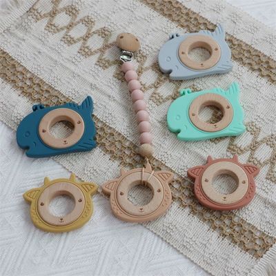 Calmare le gengive dolenti Silicone Bambino dentifricio dentifricio Gioco liscia pecora balena
