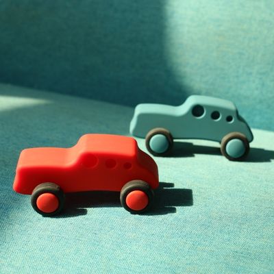 Giocattoli per auto in silicone per bambini