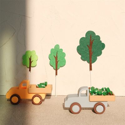 Giocattoli per auto in silicone per bambini