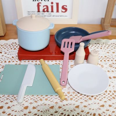 Fabbrica Nuovo arrivo Finge di giocare Set Cucina Giocattoli Montessori Educazione Silice Gel Cucina Giocattoli in silicone