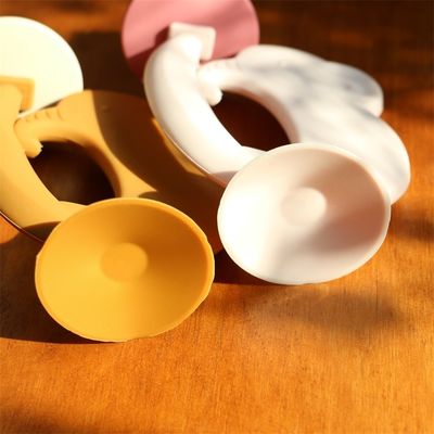 BPA Free Teether Silicone Tessitura morbida Facile da tenere Aiuta con dolore dentale Alleviare i migliori giocattoli per bambini denti