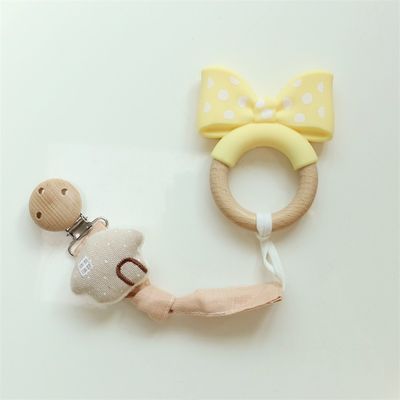 Flessibile set di denti di silicone per bambini con materiale non tossico e disegni di animali carini giocattoli per bambini neonati