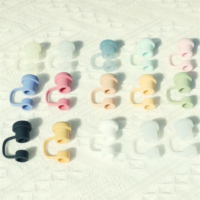 Cappotti di paglia in silicone su misura per i tumbler Cappotti di paglia in silicone in PVC senza BPA