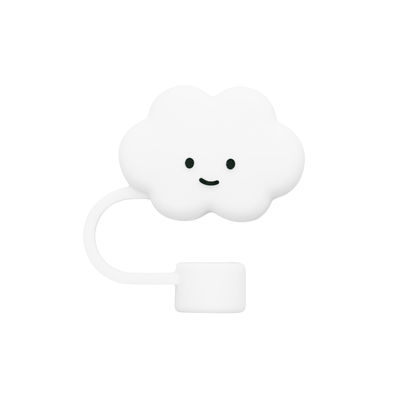 Wholesale FULL Silicone Non tossico PVC Libero BPA Libero di Silicone Straw Topper Cloud Covers Perfetto per 6-12mm Straw