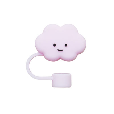 Wholesale FULL Silicone Non tossico PVC Libero BPA Libero di Silicone Straw Topper Cloud Covers Perfetto per 6-12mm Straw