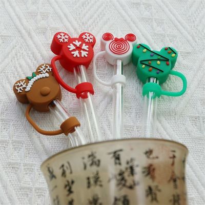 Fabbrica all'ingrosso e su misura Full Silicone Bpa Grado alimentare gratuito Silicone Straw Topper Caps per le cannucce da bere