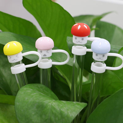 Disegno personalizzato per lo spazio pubblico per i funghi Topper di paglia da 10 mm per coppe di tumbler