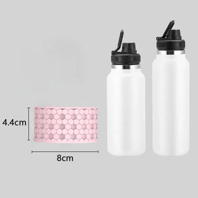 Custom 3D Tazza di silicone Bumper Boot Bottiglia manico per 20 30 40 oz Tumbler con maniglia tazza di silicone copertura bottiglie copertura inferiore