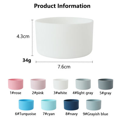 Sleeve di bottiglia di silicone per spegnitore 40 oz 7.5cm Tumbler Boot Stanley Cup bottiglie di silicone fondo copertura