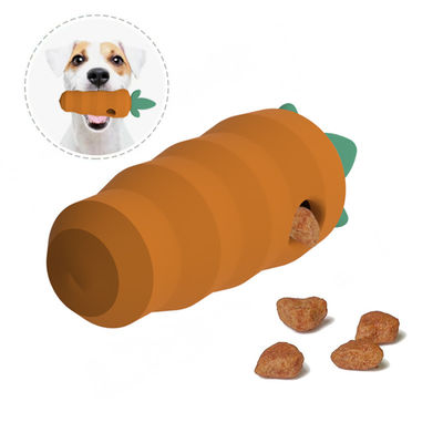 Accessoiri per animali da compagnia Carotte Forma animale Indistruttibile Animali da compagnia Chicco Cane giocattoli per animali da compagnia Dog Ball Chew Toys Aggressive Chewer Dog Ball Toy