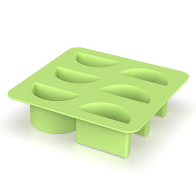 BPA-Free Custom Ice Cube Tray Rotondo BPA-Free con coperchio e contenitore facile da rilasciare Ice Mold Cube Mold per palline di ghiaccio