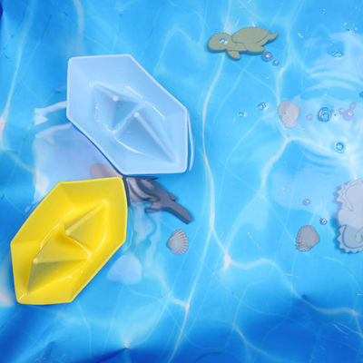 Nuovo arrivo BPA sicuri giocattoli da bagno in silicone barca facile da pulire bambini giocattoli da bagno giocattoli da bagno in silicone scolastici ragazzi