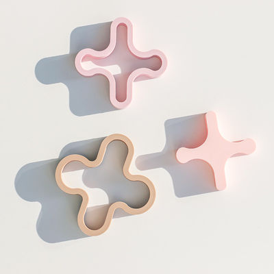 NUOVO morbido 100% silicone giocattoli multifunzionali per bambini addizione sottrazione moltiplicazione e divisione simboli silicone puzzle set