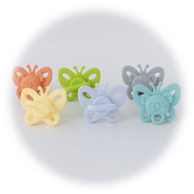 Hot Sell Bambino Uso Silicone Bibs Pacifier Silicone Pacifier Bambino Uso Bpa Libero Brustwarze Bambino Silicone Shape Pacifier
