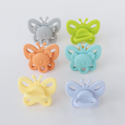 Hot Sell Bambino Uso Silicone Bibs Pacifier Silicone Pacifier Bambino Uso Bpa Libero Brustwarze Bambino Silicone Shape Pacifier
