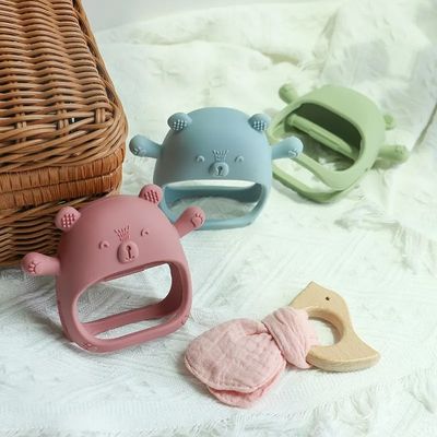 PAISEN Custom Soft Teether giocattolo guanti dentifrici per neonati Bpa Free Baby Silicone Gloves dentifrici per bambini