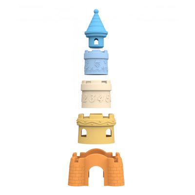 Produttore di silicone disegno di stampi personalizzati privati e all'ingrosso disponibili disegno di silicone castello torre di blocco giocattoli