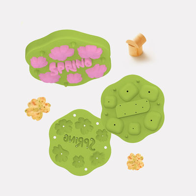 PAISEN Fiore di primavera in silicone Fruta per bambini Alimenti Nutriente Latte materno Popsicle Stampi per la dentizione Rifornimento frigorifero vassoio con coperchio