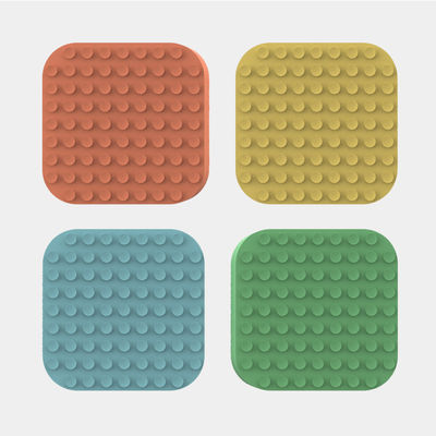 Produttore Custom Pet Silicone Lick Mat Pet Dog Cat Slow Feeder Dowl Mat Dog Food Collapsible Bowl Slow Feeder Dowl