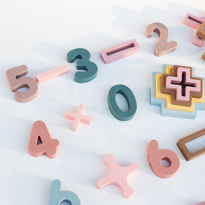 2025 NEW Arrival OEM ODM giocattoli in silicone per bambini numero pacchetto di matematica per bambini set di giocattoli educativi