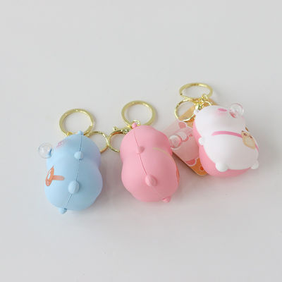 Piccolo orso soffiando bolle Stringere giocattolo PAISEN Creative bolle decompressione cartone animato silicone chiavetta borsa accessori