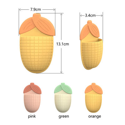Tenitore di dentifricio per tazze di aspirazione a forma di mais