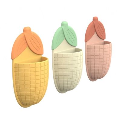 Comodo porta dentifricio per vaschette da bagno per lo stoccaggio del mais e l'organizzazione di posate