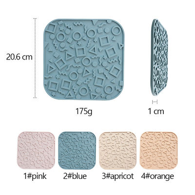 PAISEN Custom Silicone Pet Dog Lick Pad Mat Facile da pulire Tazze di aspirazione per l'alimentazione sana dei cani Gatti Pet Bowls Feeders