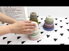 Multi giocattoli funzionali del silicone del bambino variopinti con il materiale amichevole del grado medico di Eco