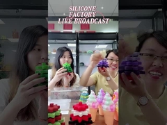 Babe Soft Silicone Stacking Rings blocca con forma dell'albero di Natale