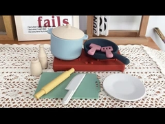 2023 nuovi giocattoli liberi non tossici del silicone del bambino di BPA per la cottura della cucina della Camera del gioco