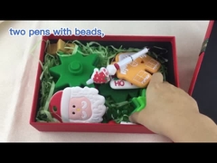 Il silicone del bambino del commestibile dell'OEM gioca Eco amichevole per l'impilamento dell'albero di Natale