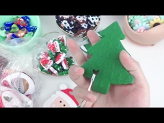 Albero di Natale del silicone di DIY Teether, perle di gomma molli sicure per dentizione